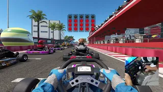 AUTOMOBILISTA 2 - Corrida de KART no VR é uma Coisa INENARRÁVEL! MUITO TOP! Do último ao primeiro