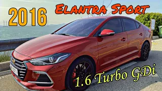 Обзор на мою Elantra Sport - 1.6 Turbo.