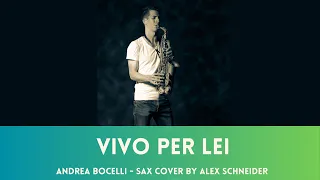 Vivo per lei  - Andrea Bocelli - Sax Cover 2023