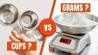 Grams vs Cups | Why Measuring in Grams is Important ?