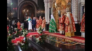 Поздравление Патриарха со Светлым праздником Пасхи от православной молодёжи (2019 год)