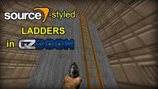 Source-style ladder for GZDoom