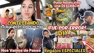 Nos VAMOS DE PASEO✈️ ¿Mi HIJO HABLA MUY MAL?🤔¡Pudo Haber sido una DESGRACIA!🫢REGALOS HECHOS A MANO❤️