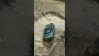 Dropping toy Car In Water