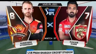 PBKS VS SRH IPL 2021 MATCH 37 FULL HIGHLIGHT.Punjab kings vs  sunrises hydrabad highlight