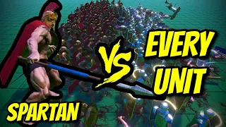 SPARTAN vs EVERY UNIT | Ultimate Epic Battle Simulator