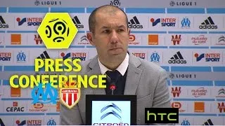 Press Conference Olympique de Marseille - AS Monaco (1-4) Week 20 / 2016-17