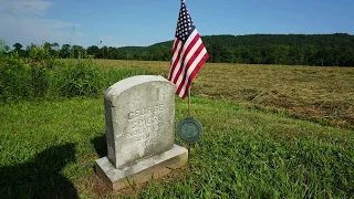 OLD Historic Cemetery in eastern Pa  - Revolutionary Veteran buried here - URBEX