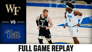 Wake Forest vs. Pitt Full Game Replay | 2023-24 ACC Men’s Basketball