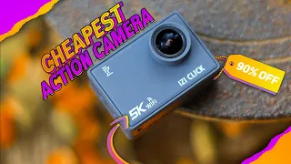 Cheapest Action Camera on Amazon 🇮🇳 / izi Click 5k Action Camera Review