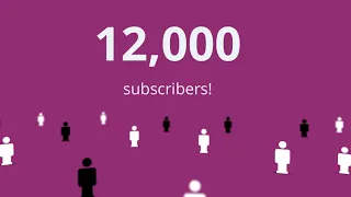 Thank You! We've just crossed 12,000 Subscribers :)