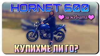 ОГЛЕД НА МОТОР-HORNET 600 ЗА ЖЕНАТА