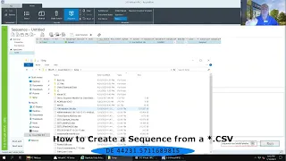 OpenLab CDS   Creating a Sequence from a CSV File   DE44231 5711689815