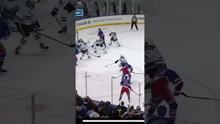 🔥 K'Andre Miller TIES IT WITH 0.9 SECONDS LEFT FOR THE RANGERS!! 🔥 #nhl #viral #trending #sports