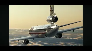 Turkish Airlines Flight 981/American Airlines Flight 96 - Crash/Landing Animation