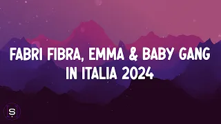 Fabri Fibra - In Italia 2024 (Testo / Lyrics Video 4K) ft. Emma & Baby Gang