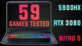 Acer Nitro 5 (2021) - 59 Games Tested | RTX 3080 |