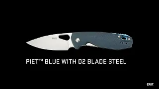 CRKT PIET™ BLUE W/ D2 STEEL | Jesper Voxnaes Design