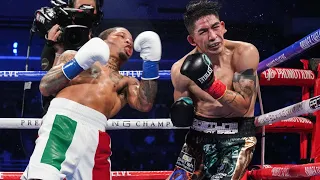 Gervonta Davis detonates an uppercut that KO's Leo Santa Cruz