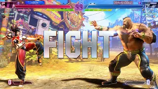 Street Fighter 6 🔥 NEPHEW (Juri) Vs Snake Eyez (Zangief) 🔥 Online Match's 08-15-2023