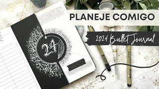 Planeje Comigo - Bullet Journal 2024 Setup! 🌿✨ | Marina Araújo