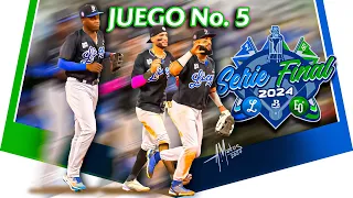 JUEGO #5 - SERIE FINAL | Los Tigres del Licey a un paso del BI-CAMPEONATO - La No. 24 (25 ENE. 2024)