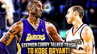 The Time Steph Curry Talked TRASH To Kobe Bryant & FAILED!!