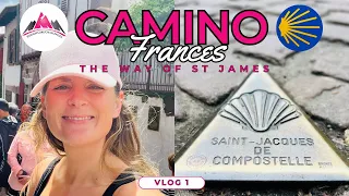 Walking ALONE - First Day on the CAMINO FRANCES  | Camino de Santiago 2023 | 1/17