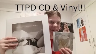 Unboxing The Tortured Poets Department The Bolter Collectors Edition CD & Phantom Clear Vinyl