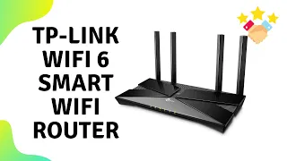 TP-Link WiFi 6 AX3000 Smart WiFi Router - 802.11ax Router - Gigabit Router- Works with Alexa