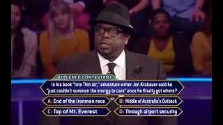 Larry Yeargain Who Wants to be a Millionaire