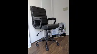 HOW TO ASSEMBLE THE OFFICE CHAIR/ REVIEW