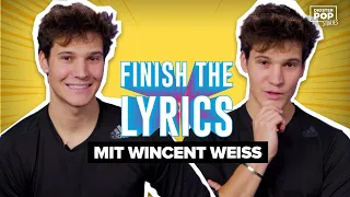 Song mit 𝘾𝙖𝙥𝙞𝙩𝙖𝙡 𝘽𝙧𝙖 😳 WINCENT WEISS macht die Finish The Lyrics Challenge | Digster Pop Stories