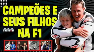 Sabe quem são os campeões com filhos pilotos na F1 ???