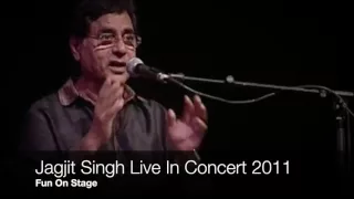 Jagjit Singh Live - Fun on stage in summer 2011