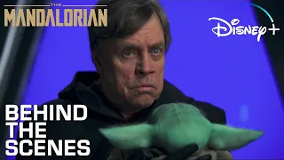 "Mark Hamill plays Luke Skywalker" Behind the Scenes Star Wars The Mandalorian | Disney+