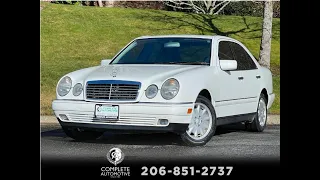 1999 Mercedes-Benz E320 4Matic AWD Sedan E2 Option Pkg Bose Sound New Tires Very Nice! - $7,950!!!