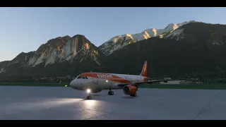 MSFS - FENIX A320 - Landing at LOWI