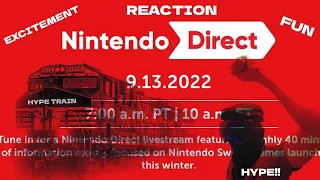 Nintendo Direct 9 13 22 Full Reaction!!