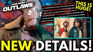 Star Wars Outlaws NEW Gameplay Details CONFIRMED! | News Update