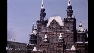 1963, A tourist's brief and rare look at Moscow during the cold war, Moscow, Russia (USSR)