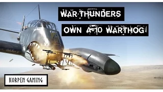 War Thunder's Own A-10 Warthog - ME 410 B6/R3 in Ground Forces RB