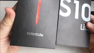 Samsung Galaxy S10 Lite vs Note 10 Lite