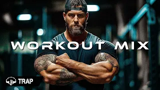 BEST GYM WORKOUT MUSIC MIX 2024 💪 POWERFUL TRAP & BASS 🔥 GYM MOTIVATION MUSIC 2024