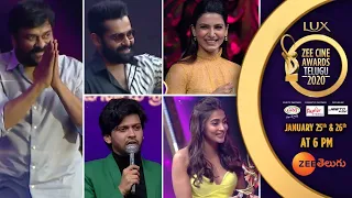 Zee Cine Awards Telugu 2020 Editors Cut Special Promo | January 25th and 26th @ 6 PM   | ZeeTelugu