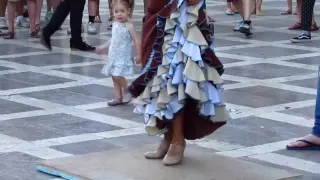 Flamenco en la Plaza Nueva (Granada) 2016