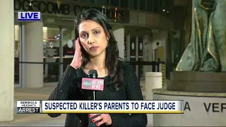 Suspected killer's parents to face judge on Thursday