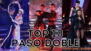 My Top Ten Paso Doble Dances on Dancing With The Stars
