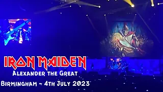 Iron Maiden - Alexander the Great (Birmingham - 4th July 2023) LIVE