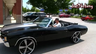 ULTIMATE AUDIO: 71 Chevelle SS on 24" Forgiatos; LS3, CTS-V Interior, FRAME OFF - 1080p HD